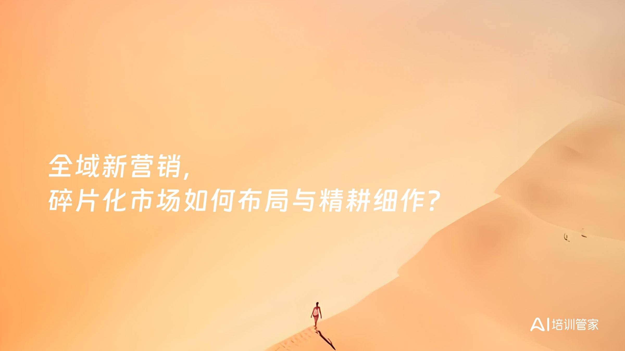 全域新营销，碎片化市场如何布局与精耕细作？