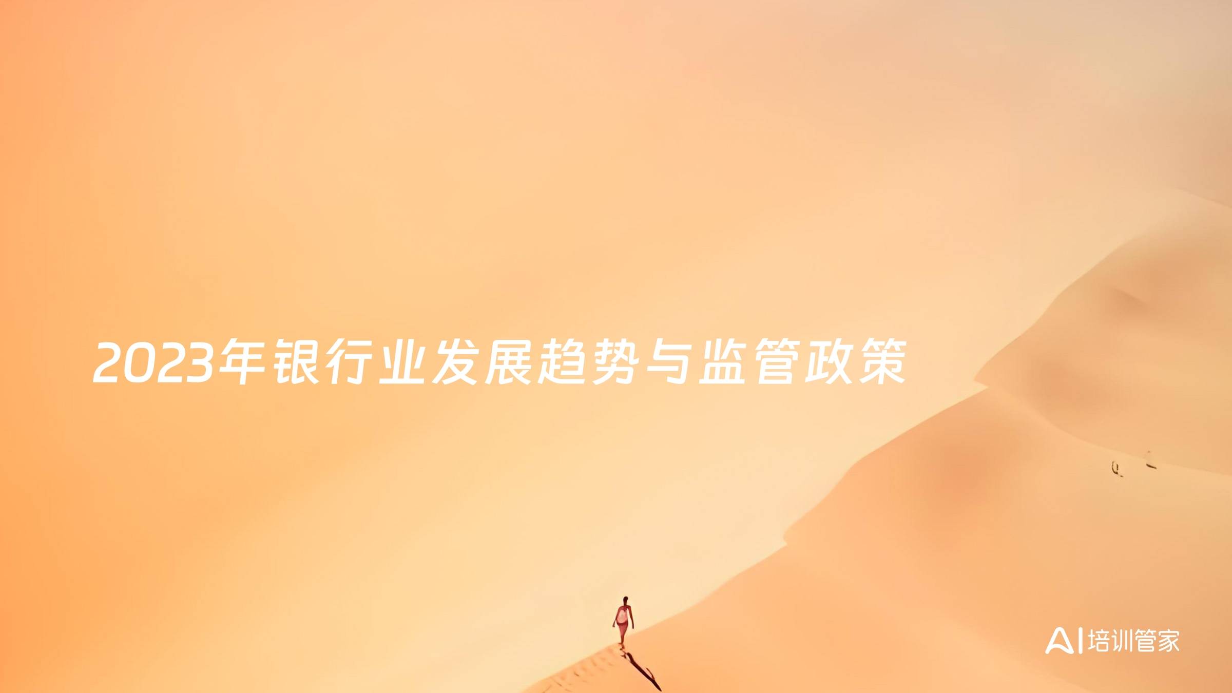 2023年银行业发展趋势与监管政策