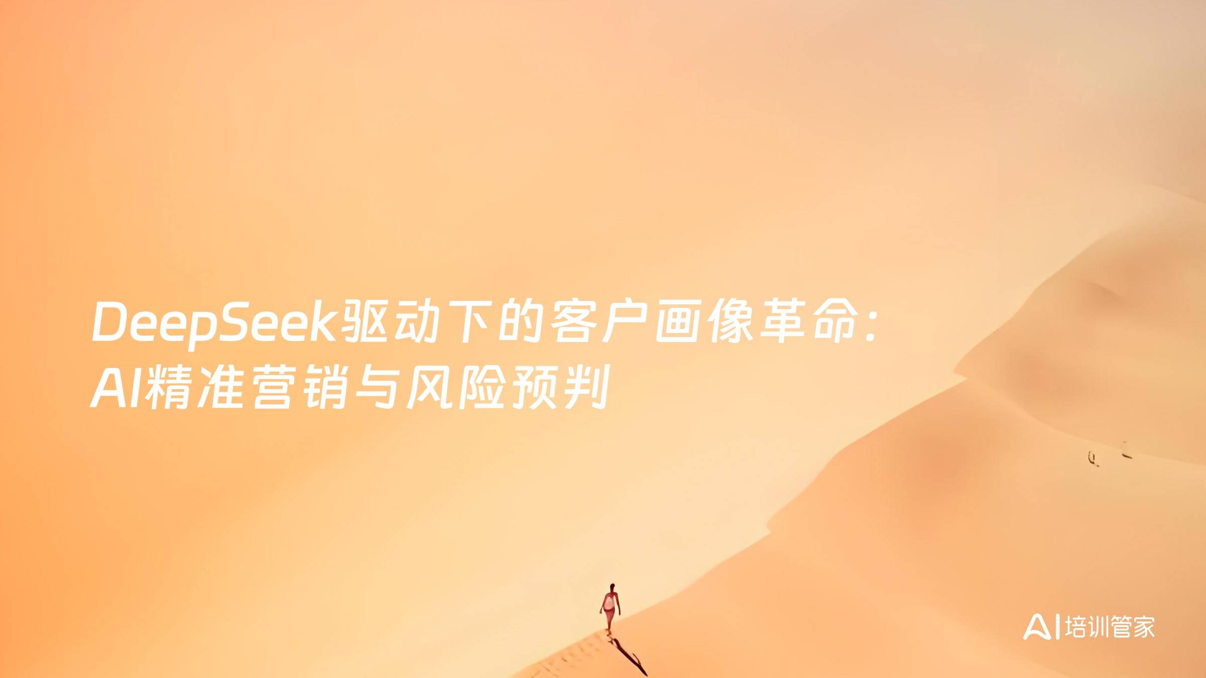 DeepSeek驱动下的客户画像革命：AI精准营销与风险预判