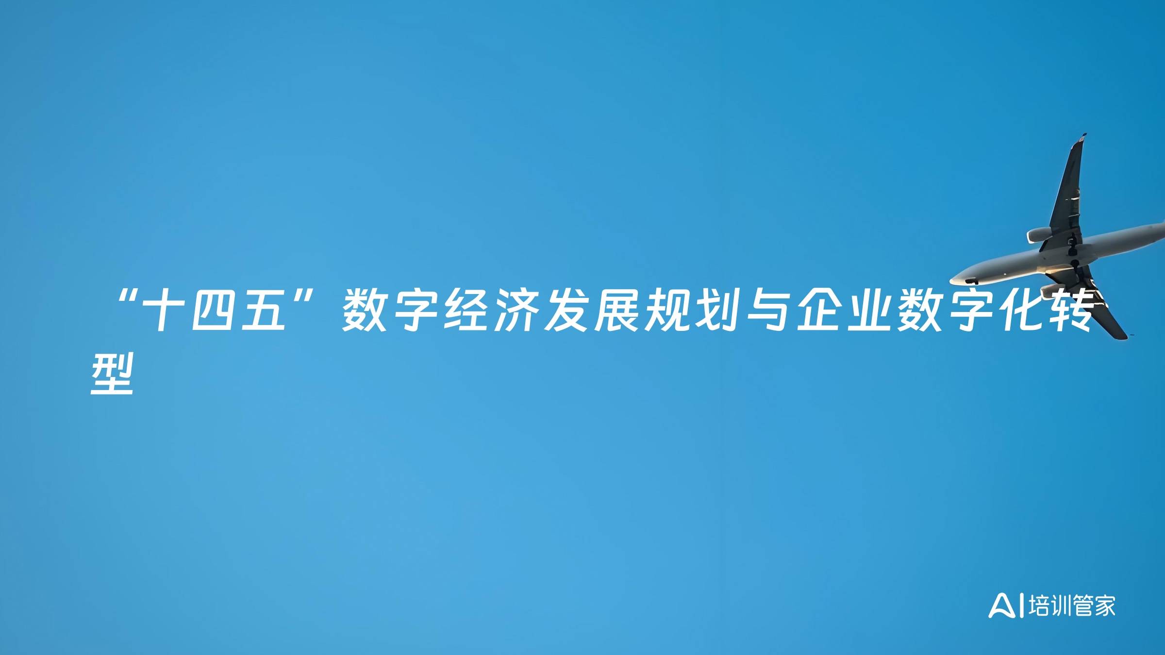 “十四五”数字经济发展规划与企业数字化转型