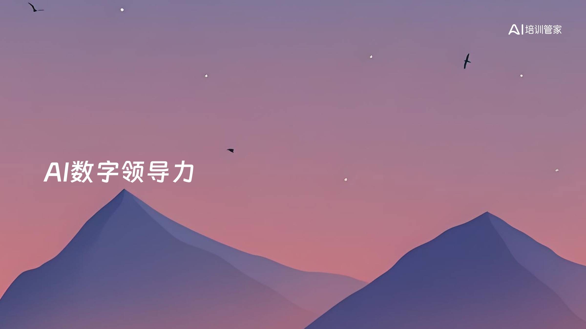 AI数字领导力