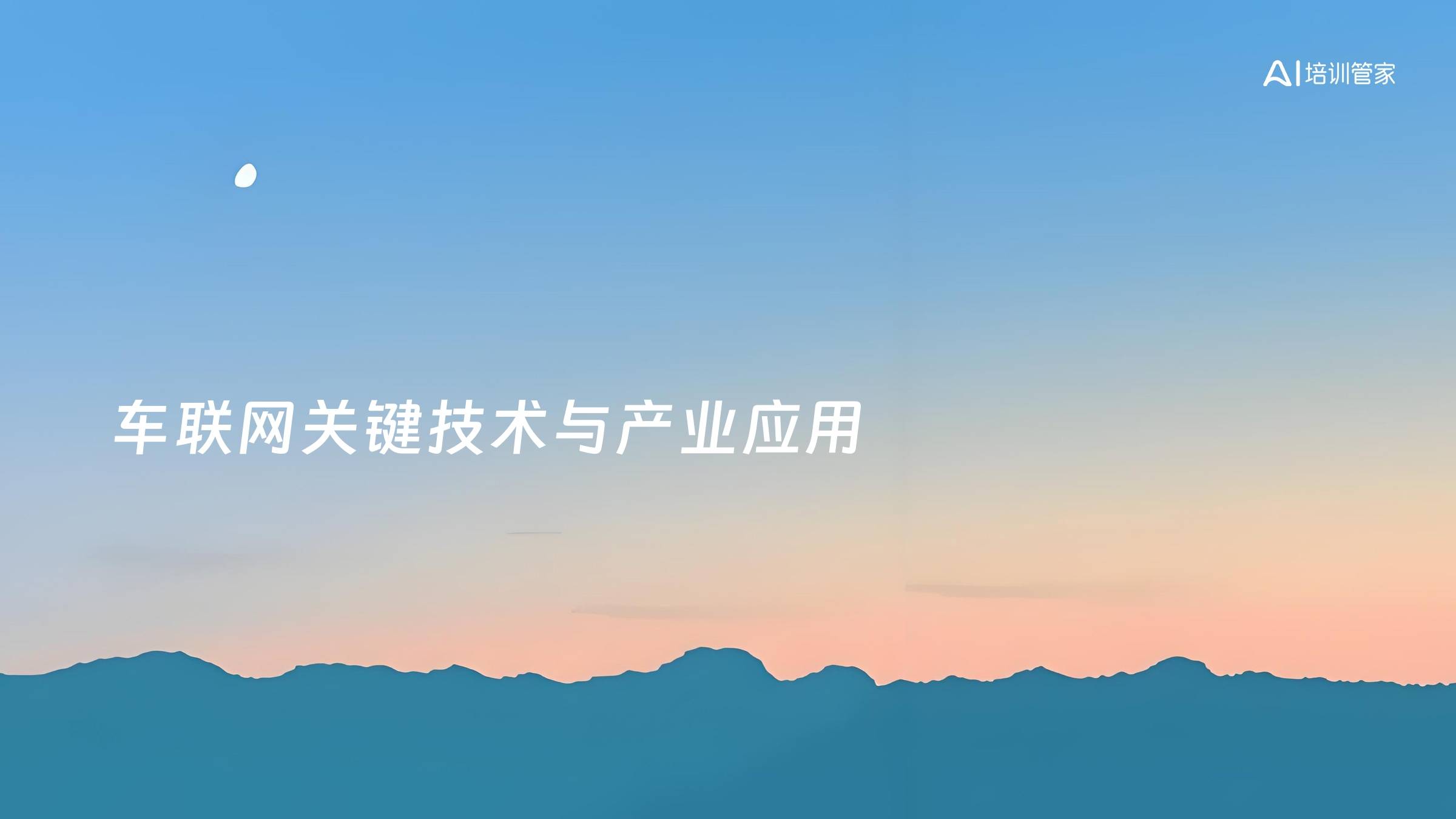 车联网关键技术与产业应用