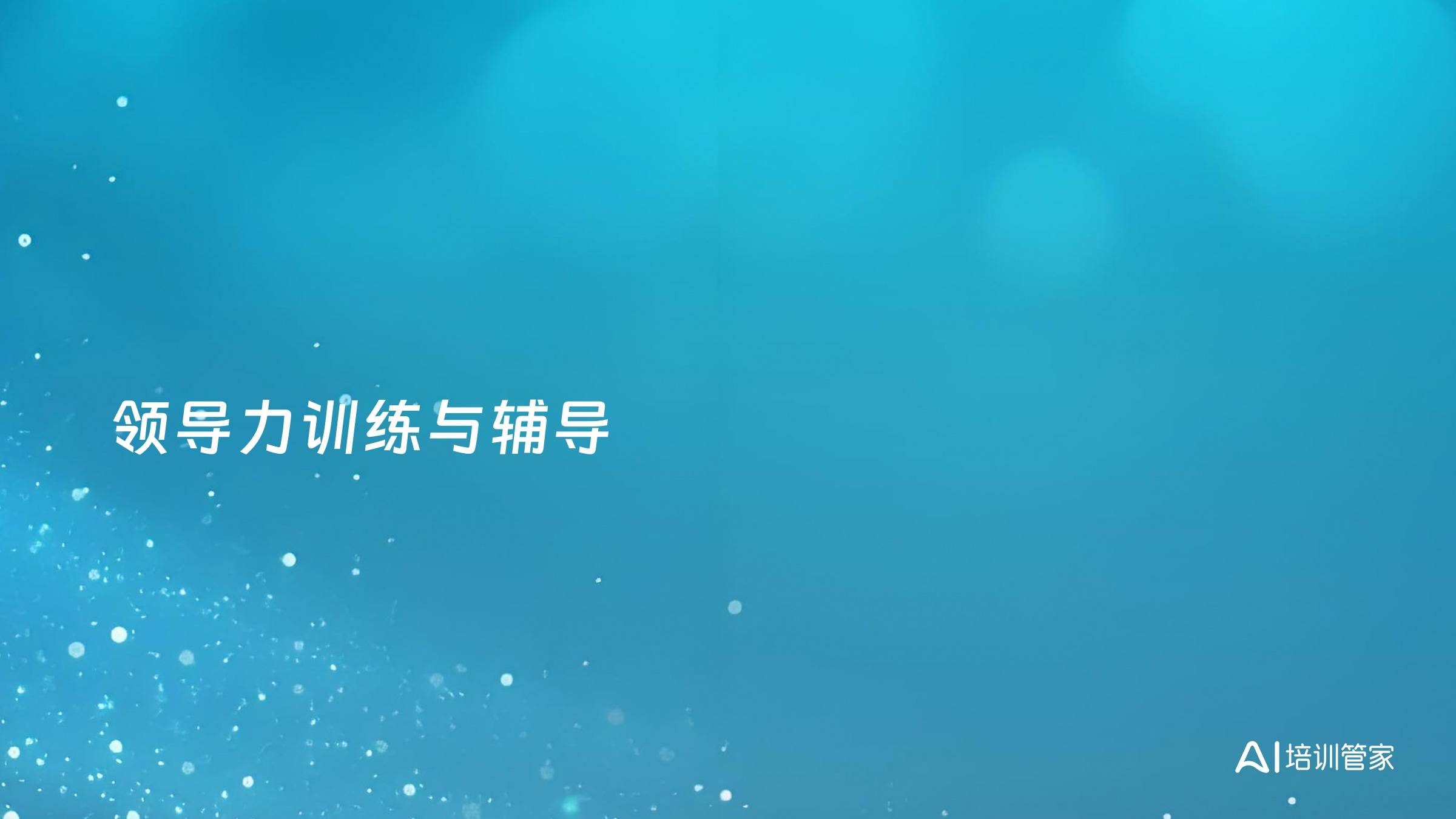 领导力训练与辅导