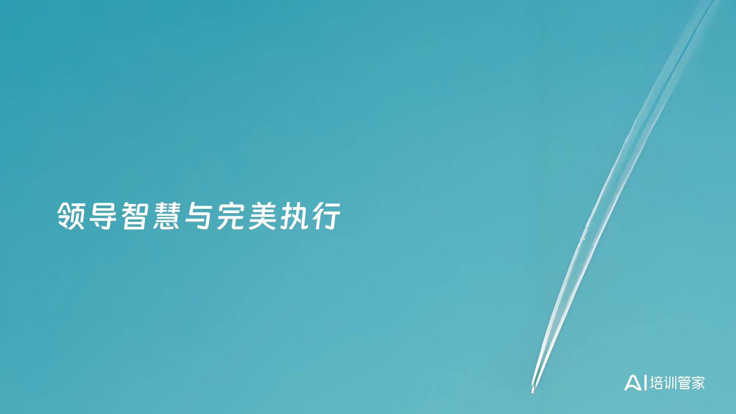 领导智慧与完美执行