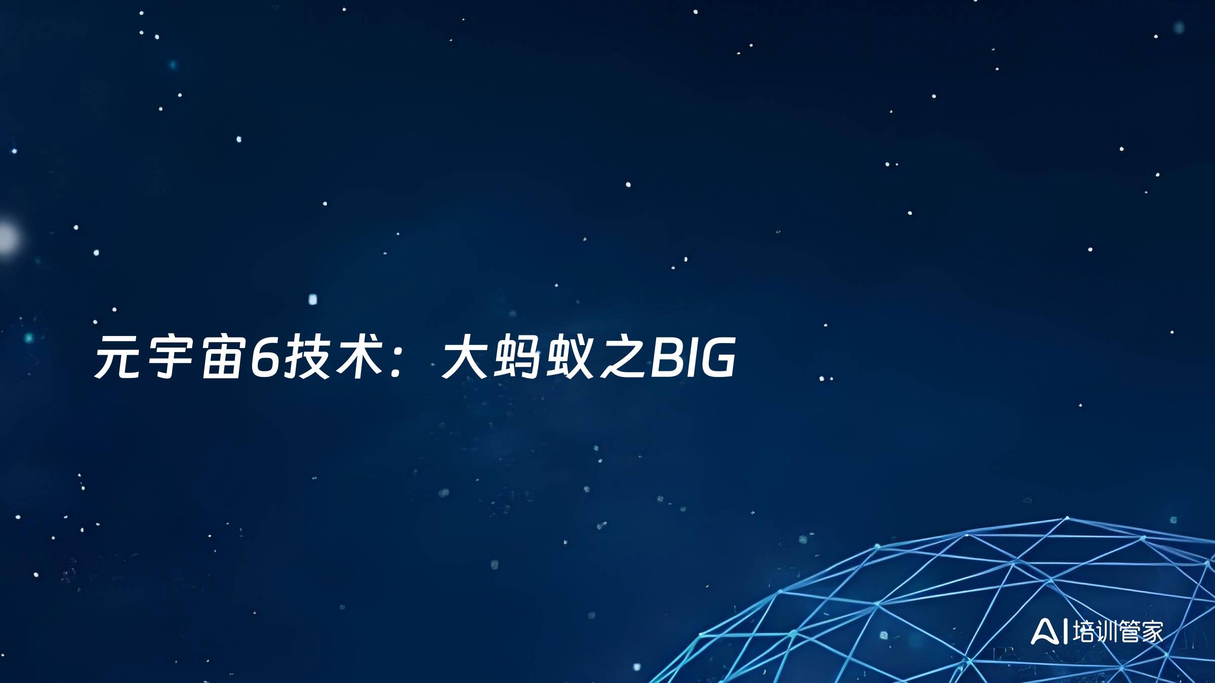 元宇宙6技术：大蚂蚁之BIG