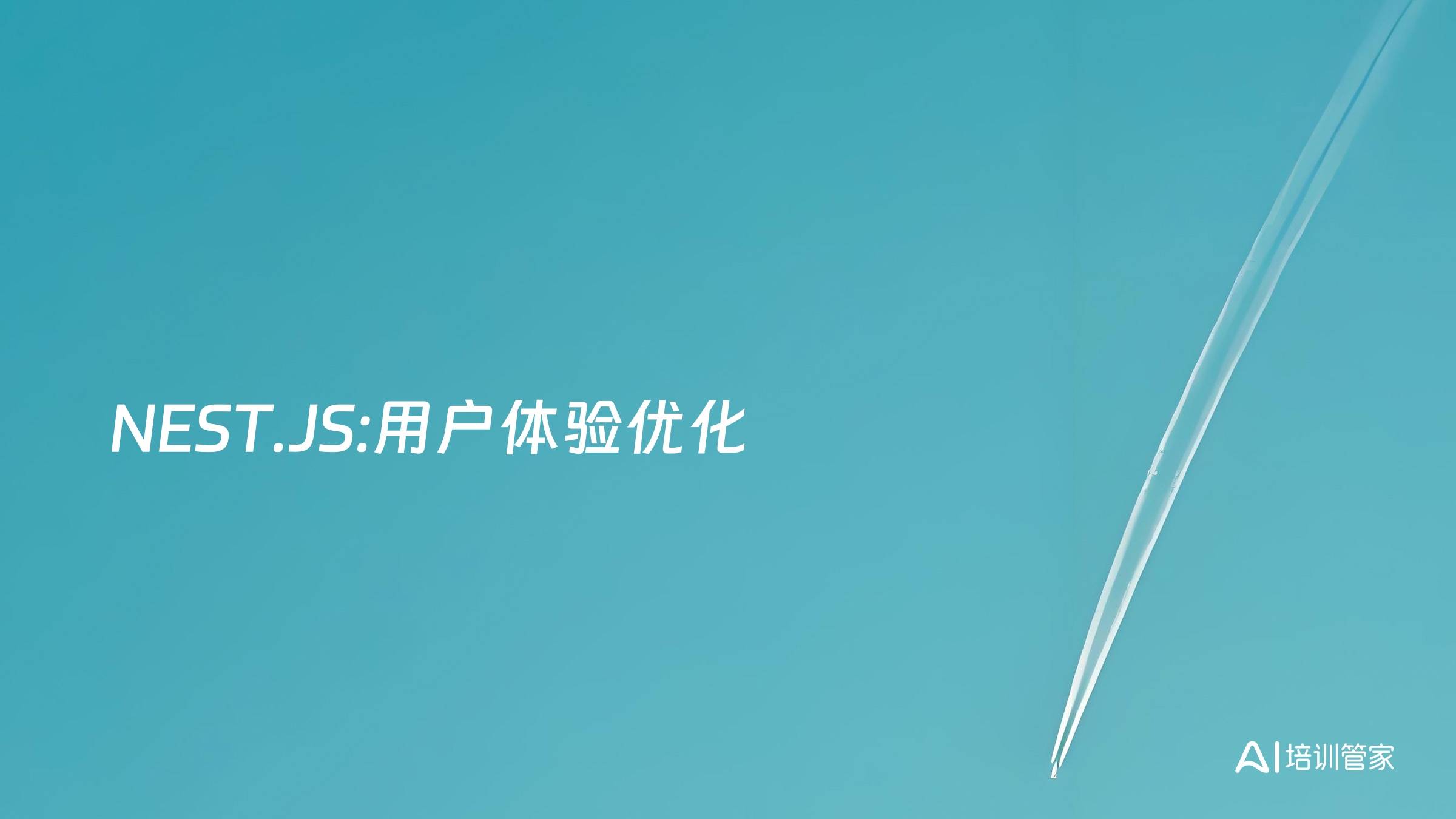 NEST.JS:用户体验优化