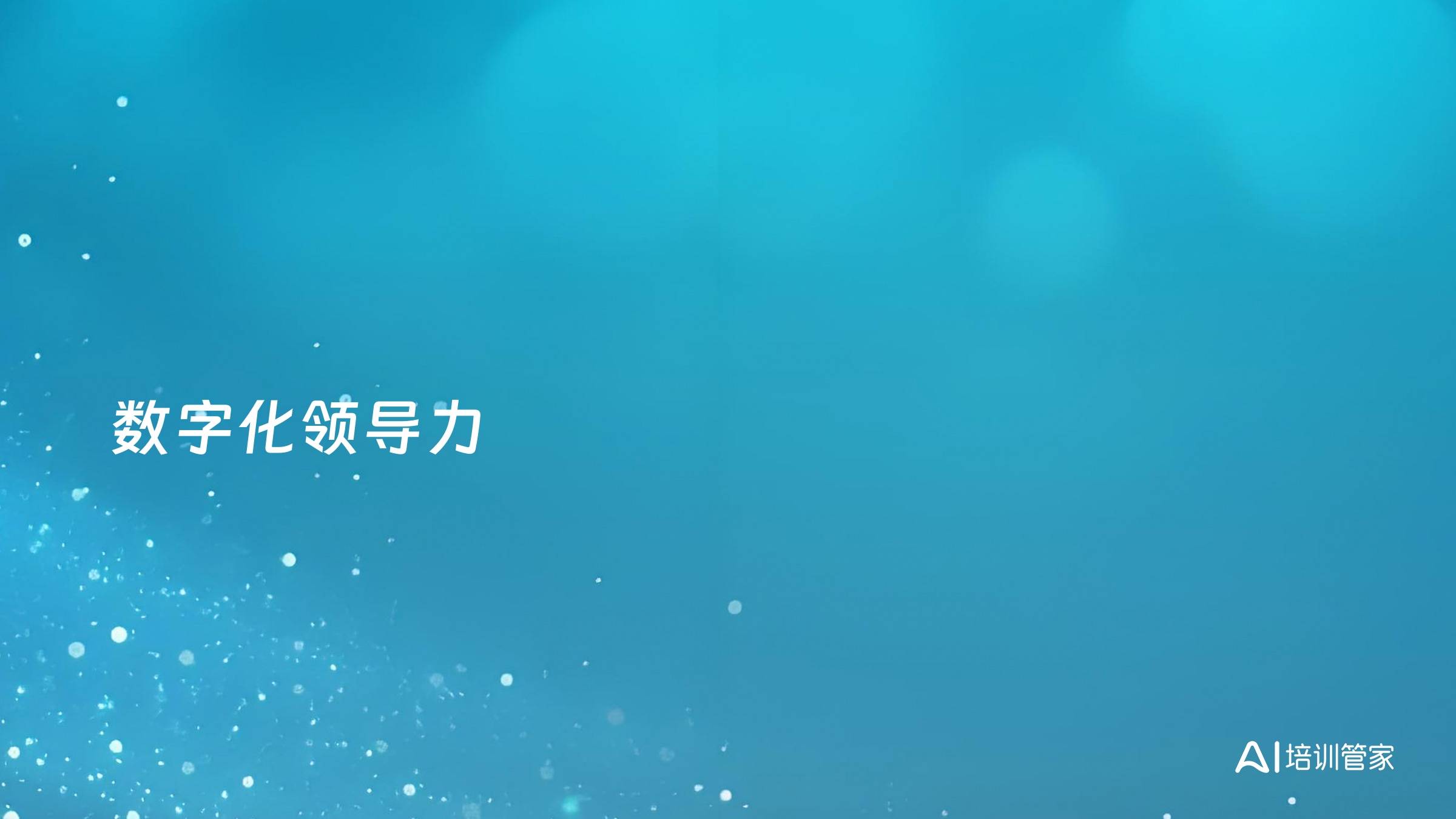 数字化领导力