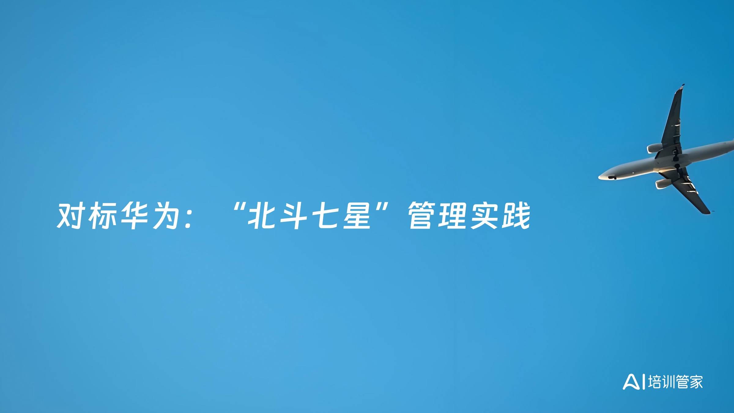 对标华为：“北斗七星”管理实践