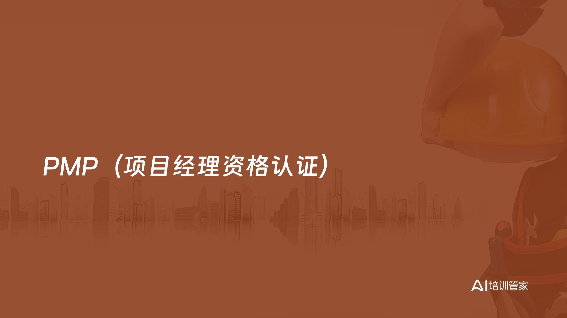 PMP（项目经理资格认证）