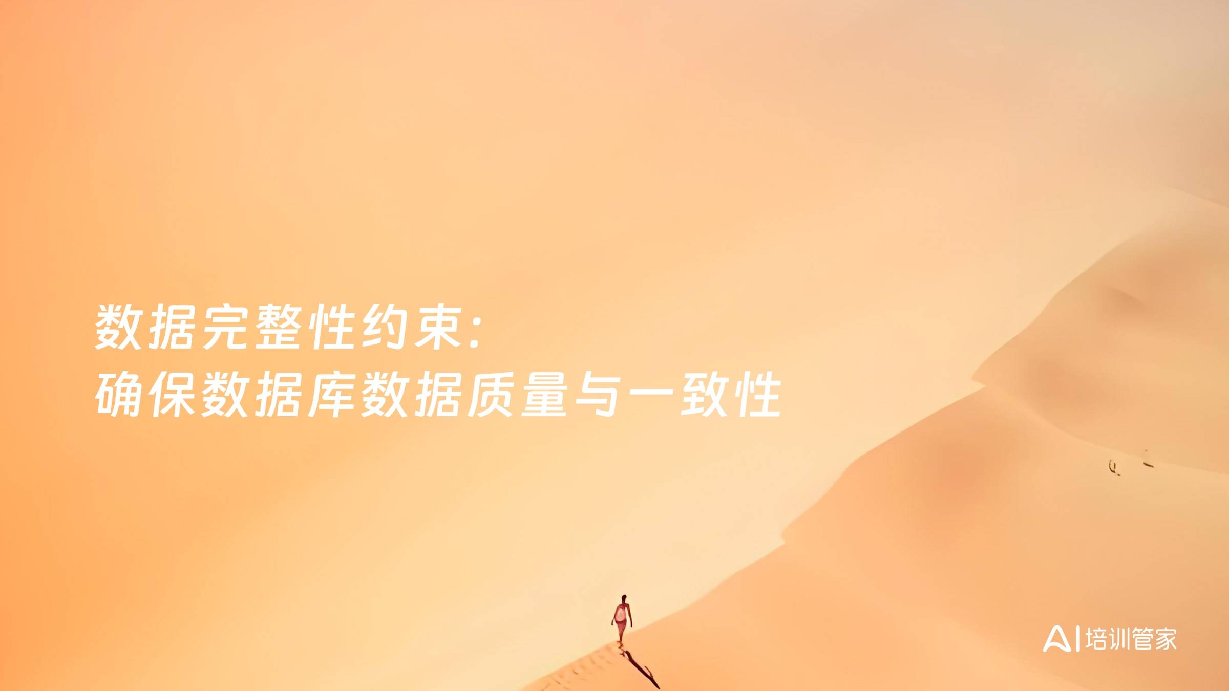 数据完整性约束：确保数据库数据质量与一致性