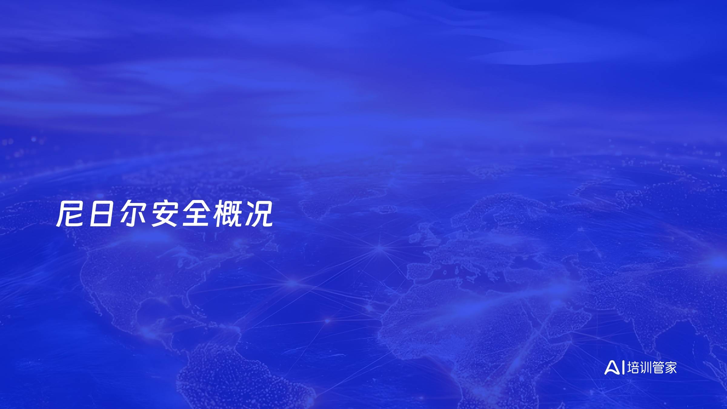 尼日尔安全概况
