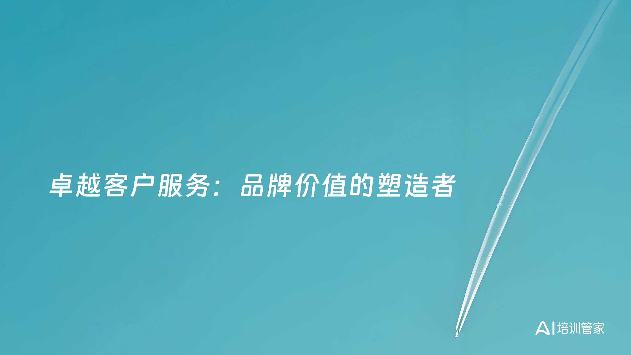 卓越客户服务：品牌价值的塑造者