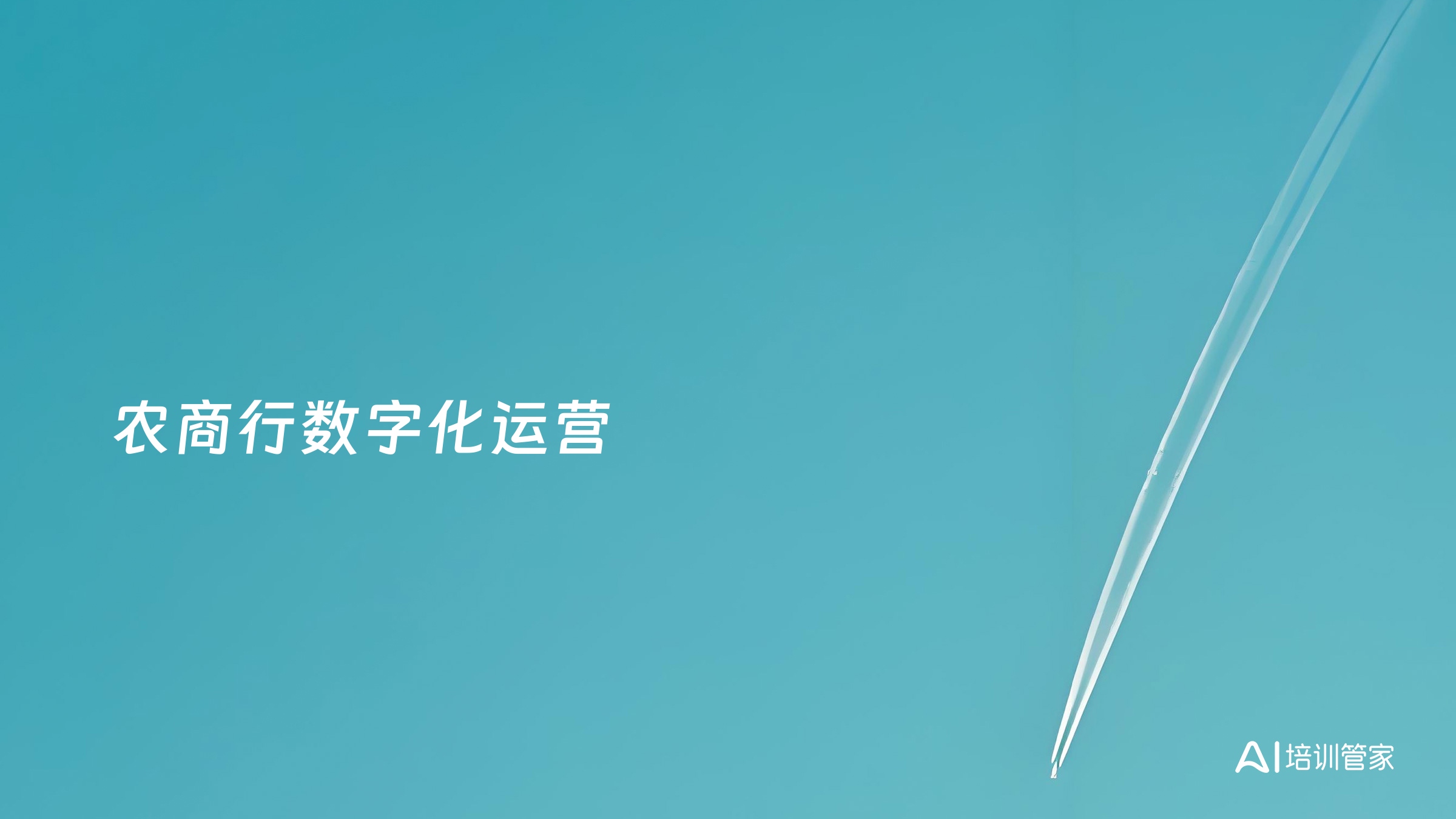 农商行数字化运营