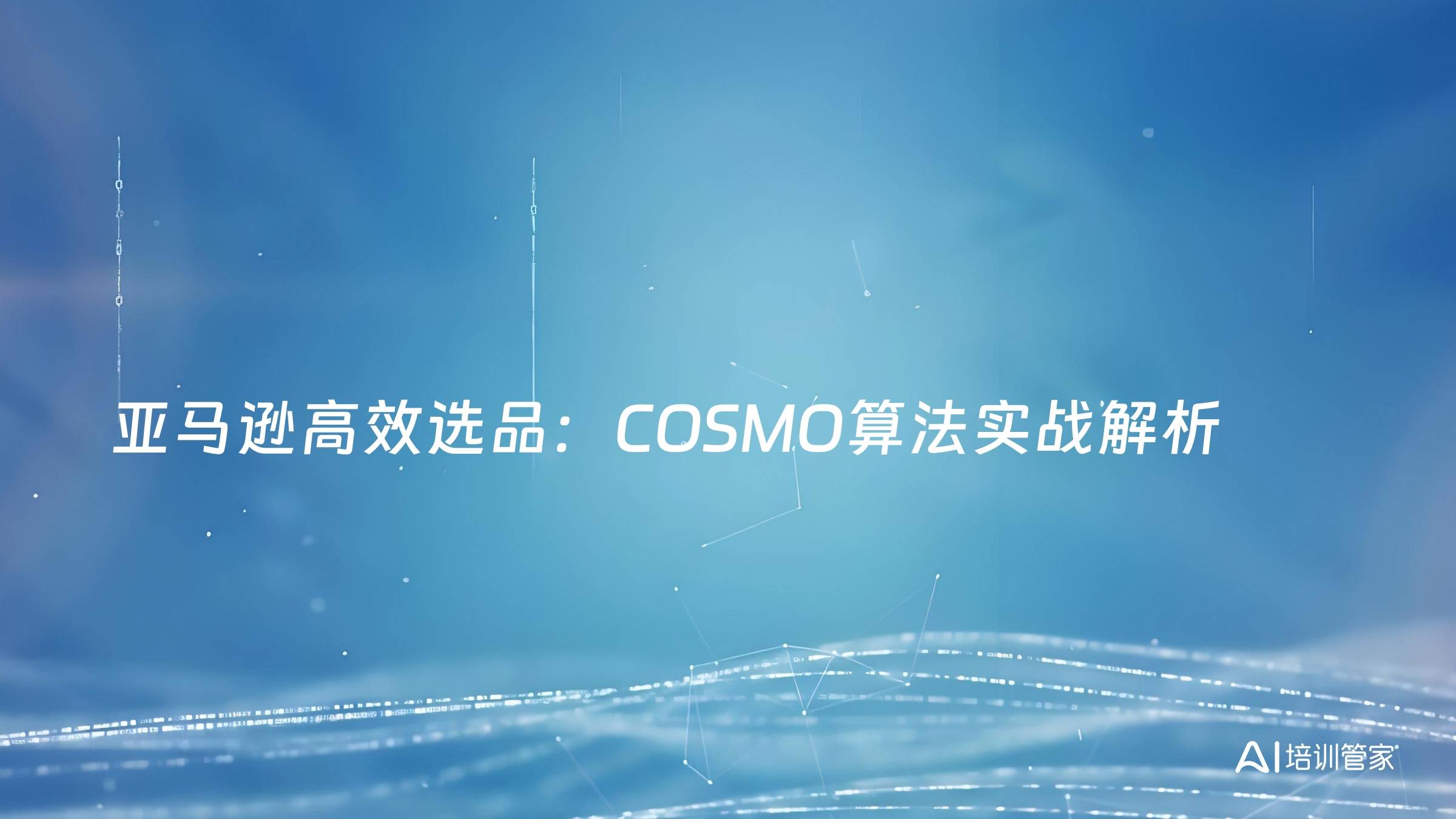 亚马逊高效选品：COSMO算法实战解析