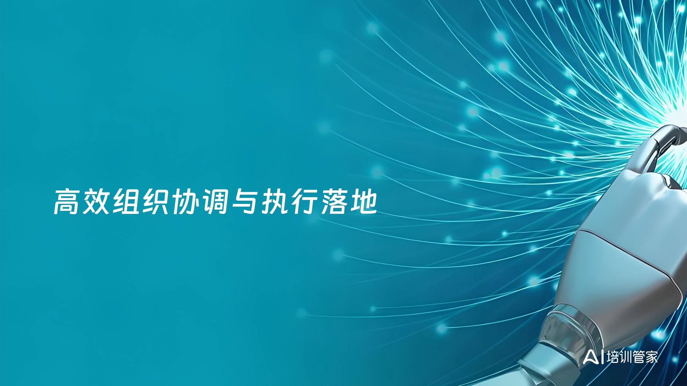高效组织协调与执行落地