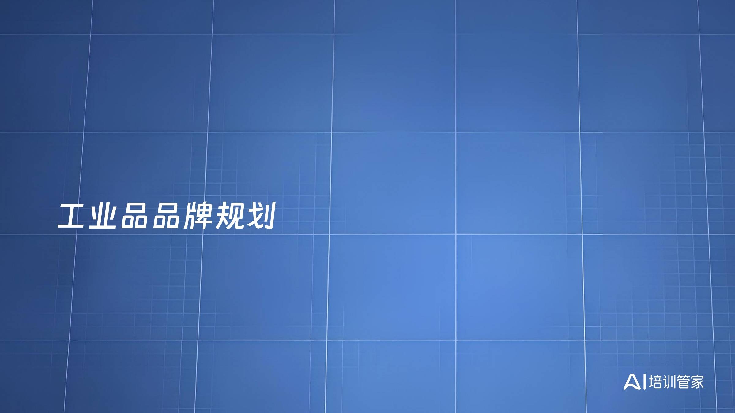工业品品牌规划