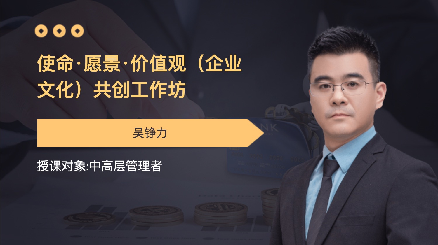 使命·愿景·价值观（企业文化）共创工作坊