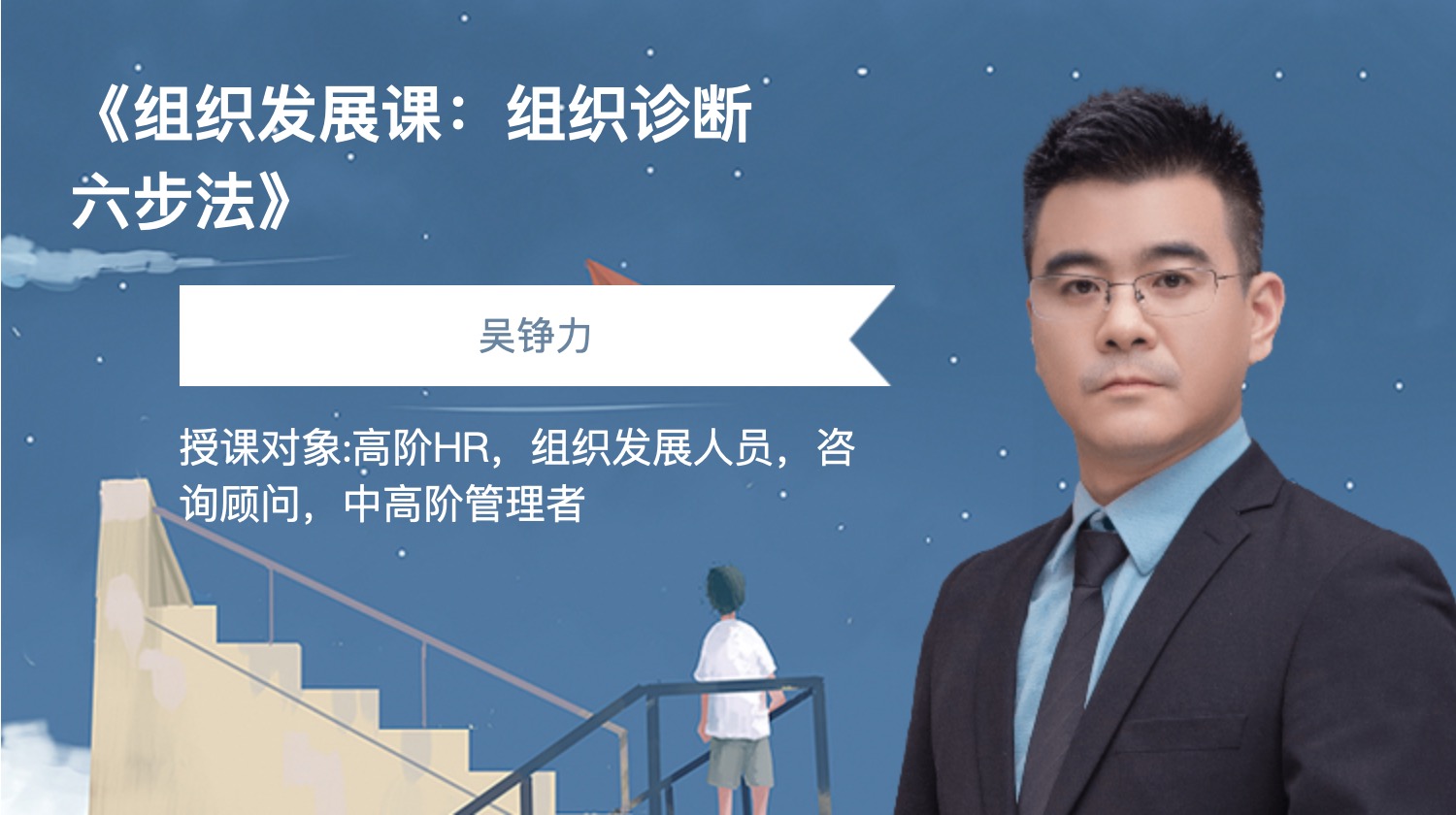 《组织发展课：组织诊断六步法》