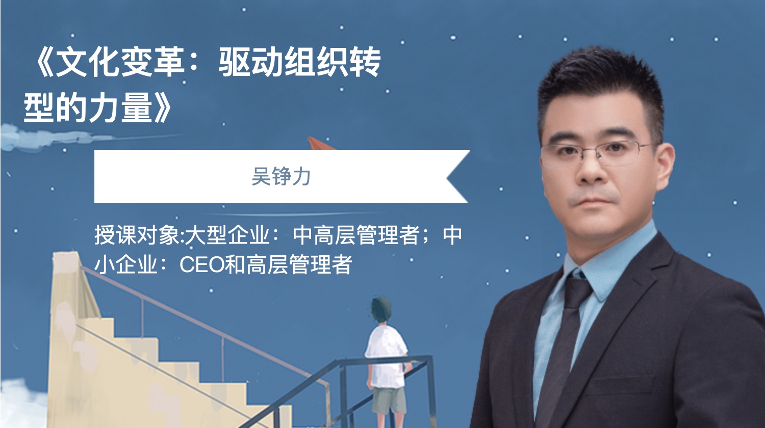 《文化变革：驱动组织转型的力量》