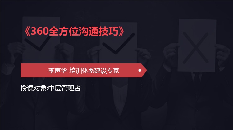 《360全方位沟通技巧》