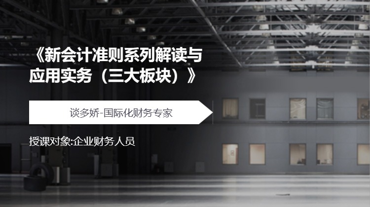 《新会计准则系列解读与应用实务（三大板块）》