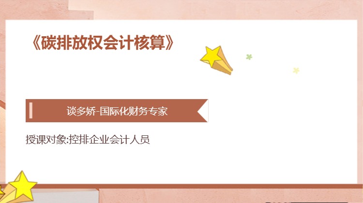 《碳排放权会计核算》