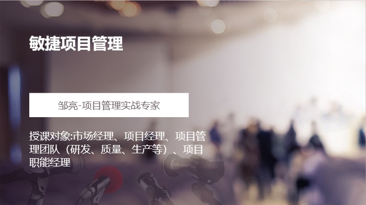 敏捷项目管理