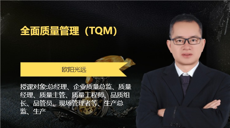 全面质量管理（TQM）