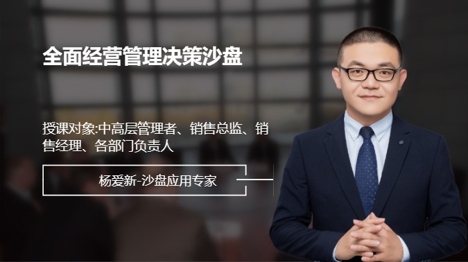 全面经营管理决策沙盘