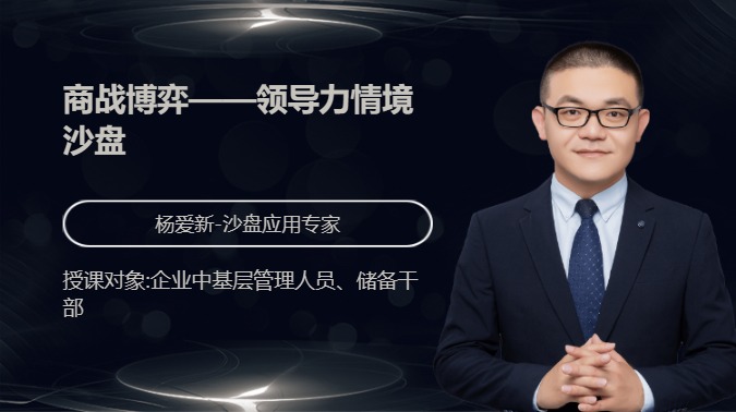 商战博弈——领导力情境沙盘