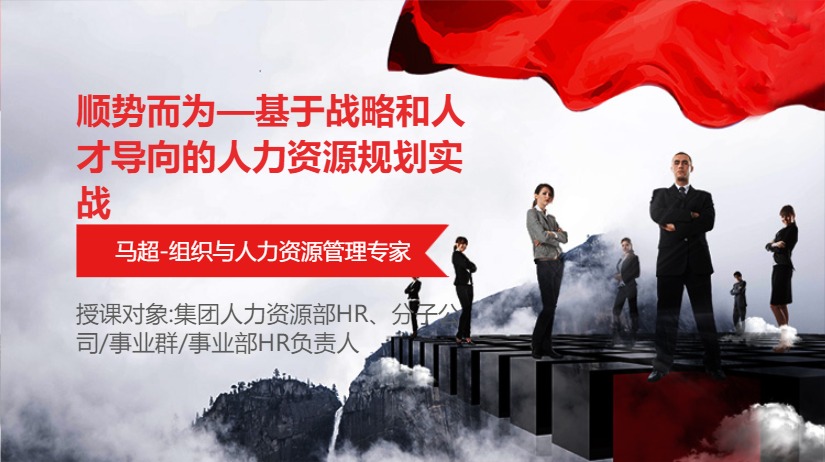 顺势而为—基于战略和人才导向的人力资源规划实战